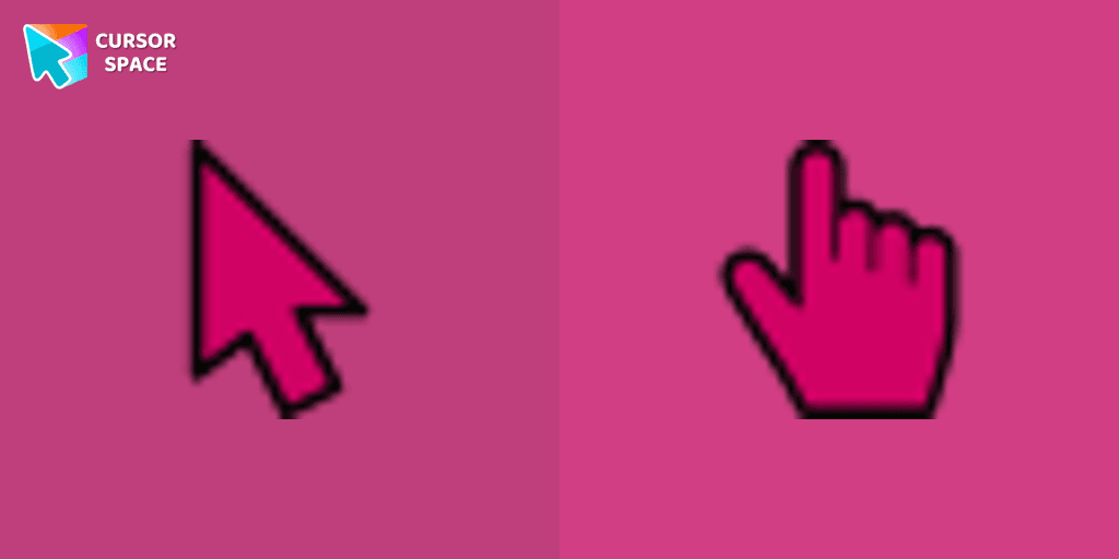 Burgundy cursor cursor pack